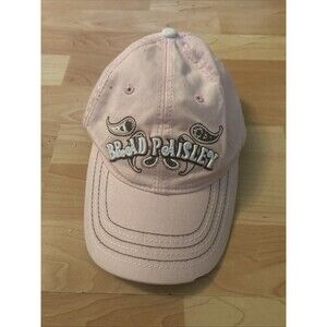 Brad Paisley Pink Baseball Cap Hat Country Music Artist Official Merch Adjustabl
